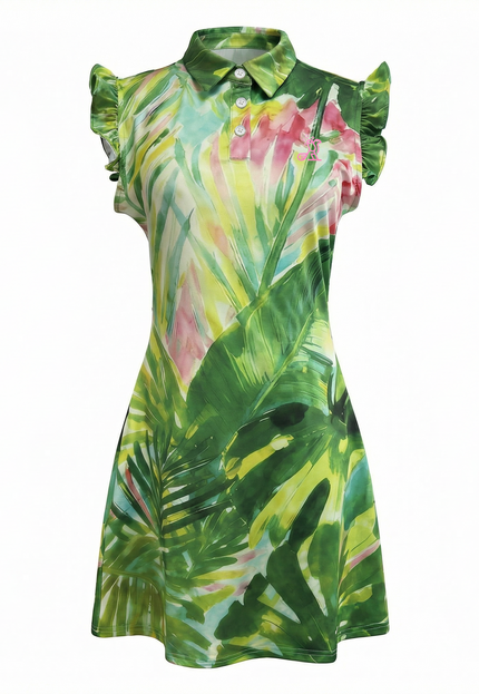 Par-Tee in Paradise Women's Tropical Golf Dress | Sleeveless Performance Golf Dress