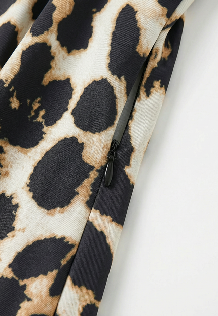 Leopard Luxe Women's Leopard Print Golf Dress | Sleeveless Performance Golf Dress