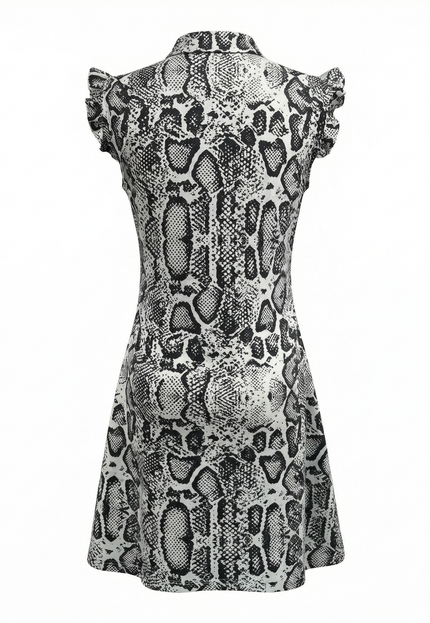 Scaled to Win Women's Snake Print Golf Dress | Sleeveless Performance Golf Dress