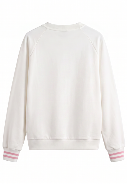 Golf, But Make It Cute Crewneck | Women’s Golf Sweatshirt White | Birdies & Bubbles