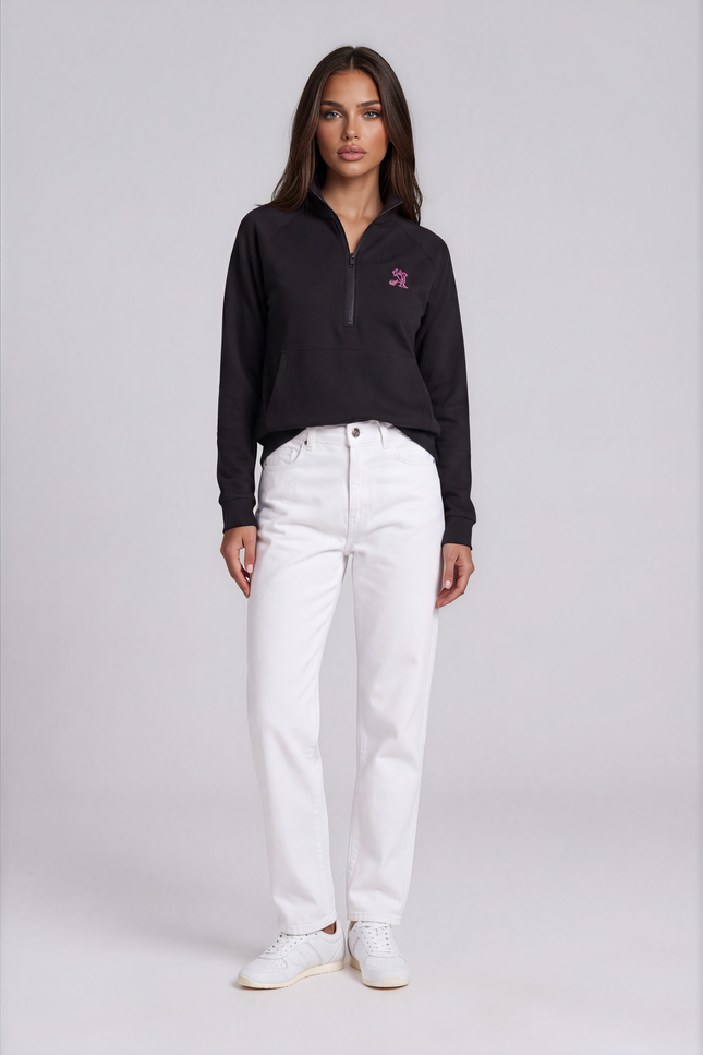 Par-Tee Girl Women's Quarter-Zip Golf Pullover | Performance Golf Layer