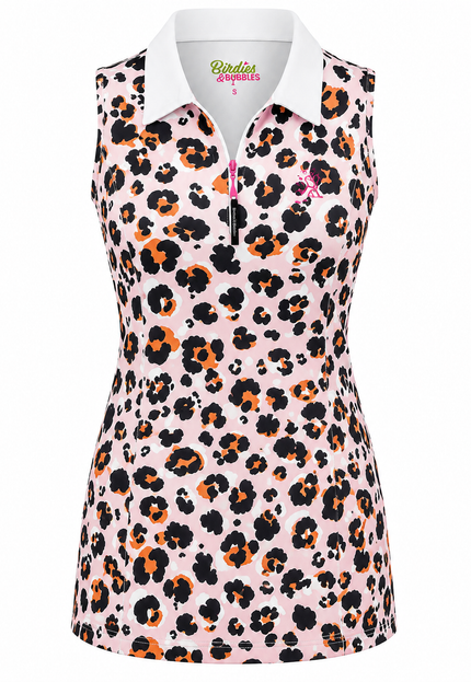 Rosé Roar™ Golf Dress | Sleeveless Performance Golf Dress