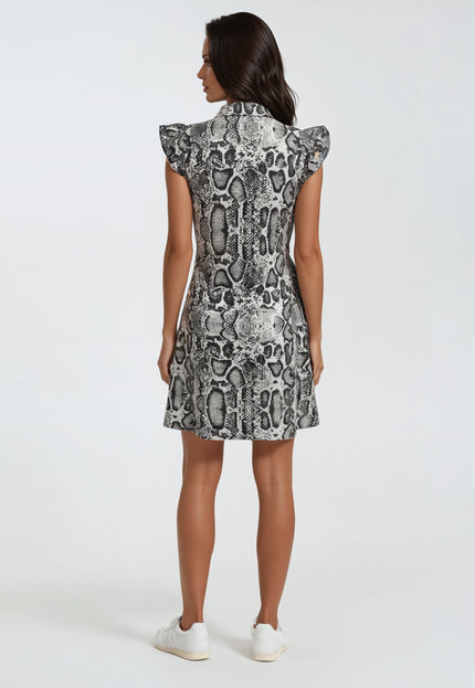 Scaled to Win Women's Snake Print Golf Dress | Sleeveless Performance Golf Dress