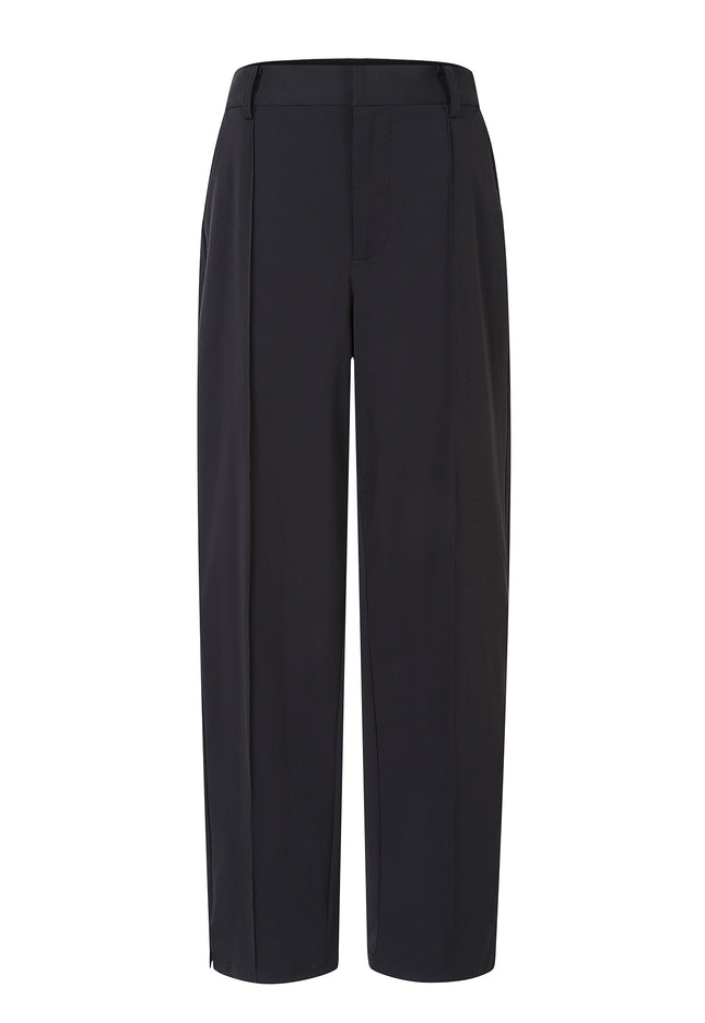 Birdies & Bubbles Tee Time Trouser | Women's Performance Golf Pants – Black