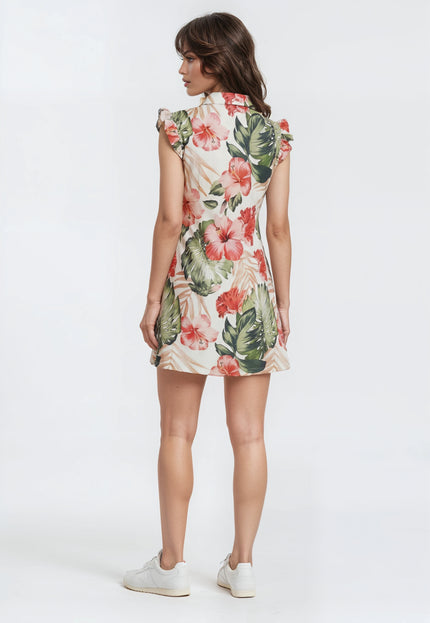 Birdie Blossom Women's Floral Golf Dress | Sleeveless Performance Golf Dress
