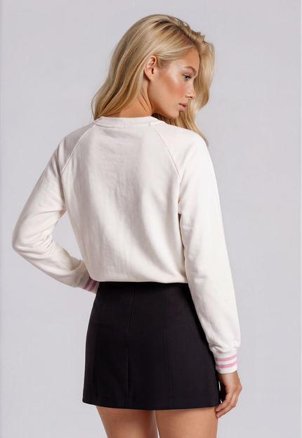 Golf, But Make It Cute Crewneck | Women’s Golf Sweatshirt White | Birdies & Bubbles