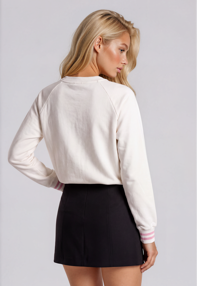 Golf, But Make It Cute Crewneck | Women’s Golf Sweatshirt White | Birdies & Bubbles