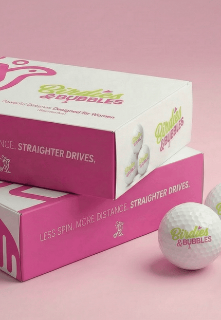 Birdies & Bubbles Women's Performance Golf Balls 