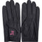 Grip & Sip Women's Premium Leather Golf Gloves Black | Birdies & Bubbles
