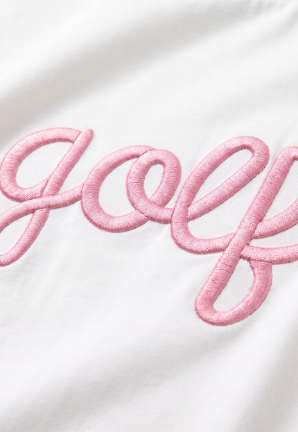 Golf, But Make It Cute Crewneck | Women’s Golf Sweatshirt White | Birdies & Bubbles