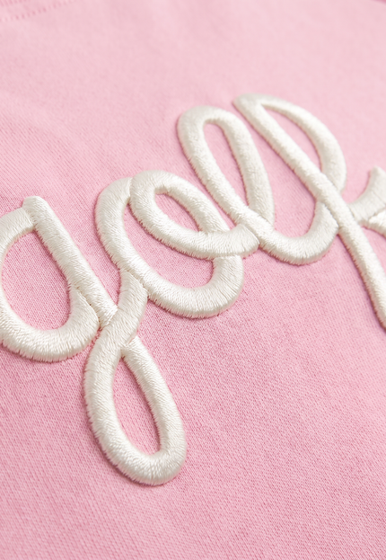 Golf, But Make It Cute Crewneck | Women’s Golf Sweatshirt Pink | Birdies & Bubbles