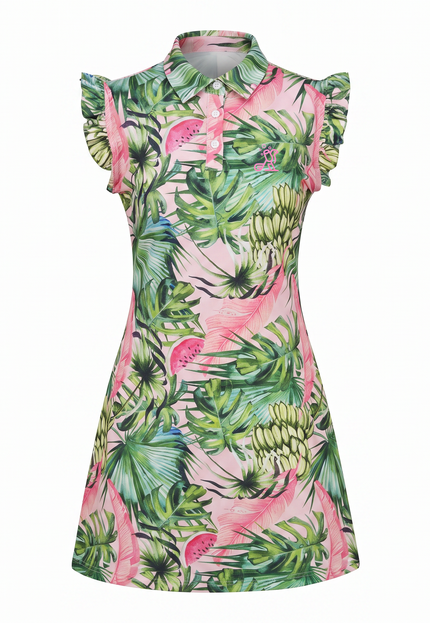 Melon & Mulligans Dress – Women’s Watermelon Print Golf Dress